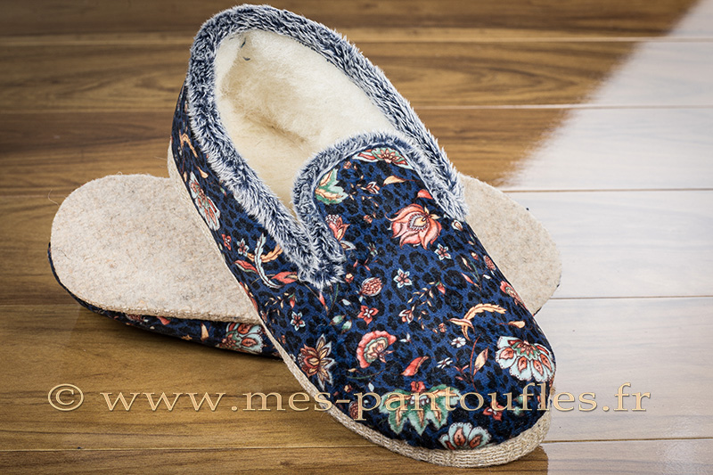 Chaussons Soldes Charentaises Femme Hotel Kalinga Pantoufle Femme