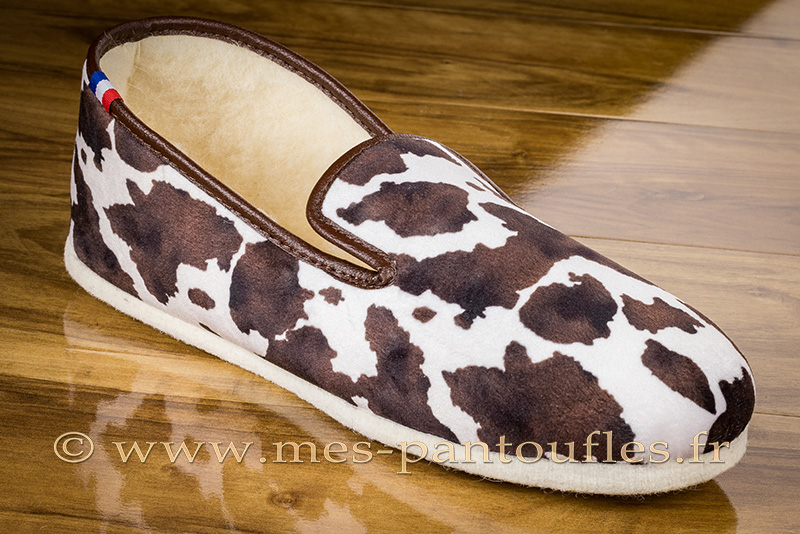 Pantoufles charentaises amour vache Pantoufles Charentaises