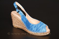 Espadrilles à talon