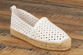 Espadrilles cuir femmes