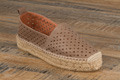 Espadrilles cuir femmes